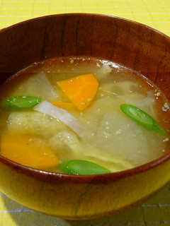 根菜のごまみそ汁-レシピのメイン写真