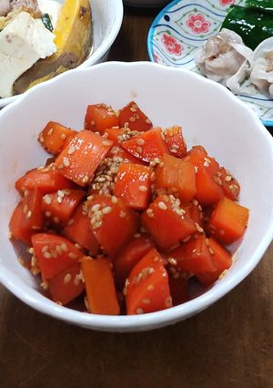 お弁当にも☆甘辛コロコロにんじん-レシピのメイン写真