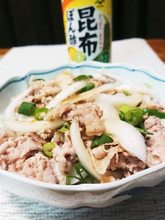 新玉葱と豚肉の簡単冷しゃぶ-レシピのメイン写真
