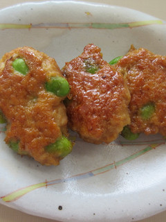 枝豆つくね 甘ダレ醤油味-レシピのメイン写真