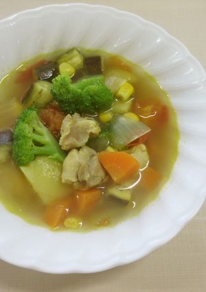 野菜コロコロカレースープ-レシピのメイン写真