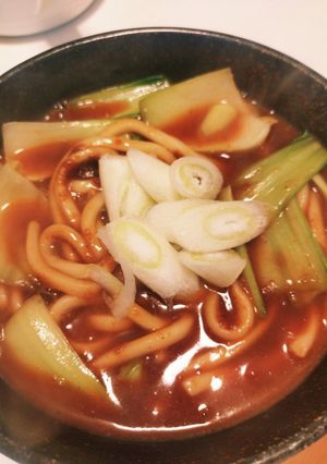 簡単だし香るカレーうどん-レシピのメイン写真