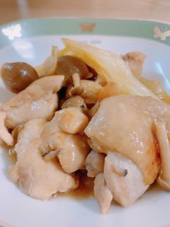 ぷるぷる鶏もも肉の昆布ぽん酢煮-レシピのメイン写真