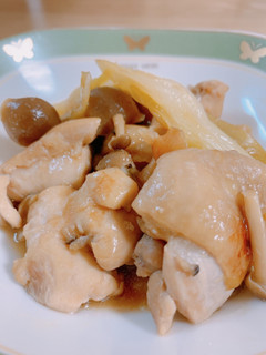 ぷるぷる鶏もも肉の昆布ぽん酢煮-レシピのメイン写真