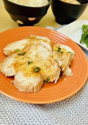 レンジで鶏胸肉のしっとりチャーシュー-レシピのメイン写真