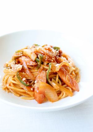 皆が大好きな定番パスタ【ナポリタン】-レシピのメイン写真