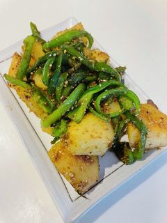 じゃがいもとピーマンのごま和え-レシピのメイン写真