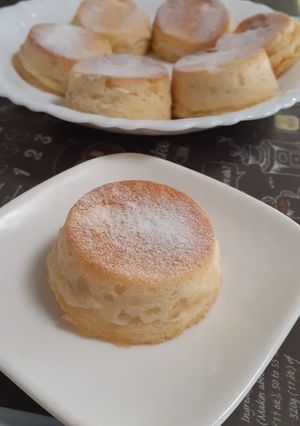 HMで♡混ぜるだけバナナチーズケーキ♡-レシピのメイン写真