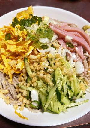 1品でも満足!冷やしたぬきそば-レシピのメイン写真