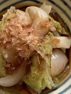 簡単☆新玉ねぎとキャベツのおかかポン酢-レシピのメイン写真