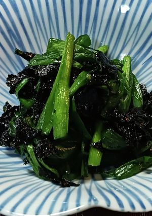 ニラと海苔炒め-レシピのメイン写真
