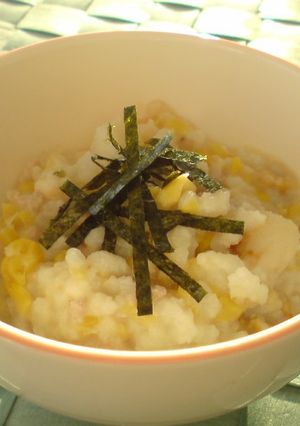 ☆Love離乳食☆コーン＆チキンのご飯-レシピのメイン写真