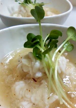 白子の紅葉おろし餡-レシピのメイン写真