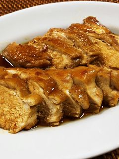 電気圧力鍋で作る 鶏むね肉チャーシュー風-レシピのメイン写真