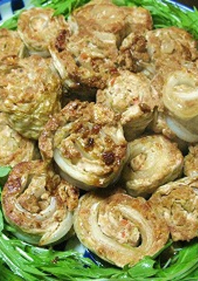和風くるくるロール白菜焼き-レシピのメイン写真