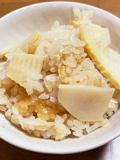 シンプルたけのこご飯-レシピのメイン写真