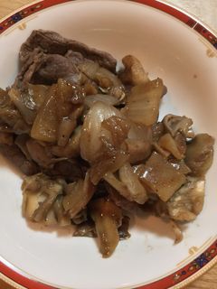 牛肉とまいたけのオイスターソース炒め-レシピのメイン写真