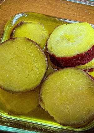 ☆圧力鍋で2分！さつまいものレモン煮☆-レシピのメイン写真