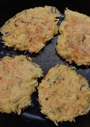 手づかみ食べ☆お好み焼き-レシピのメイン写真