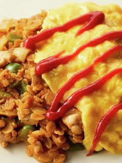 ダイエットに!オートミールのオムライス-レシピのメイン写真