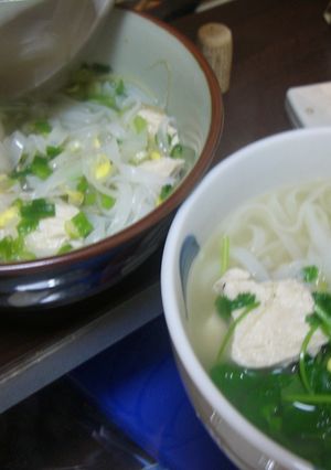 2種類の鶏のフォー～パクチー好き？苦手？-レシピのメイン写真