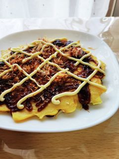 薄力粉と強力粉を使うお好み焼き生地-レシピのメイン写真