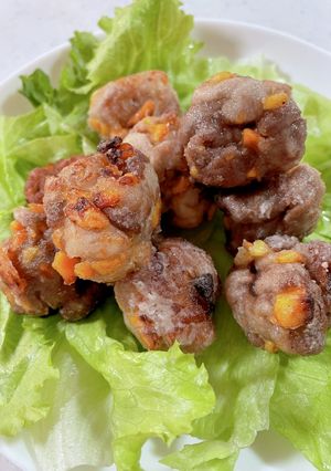 簡単美味しい豚こまニンニク唐揚げ-レシピのメイン写真