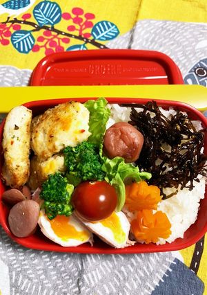 4/21よっちゃんチキンカツお弁当-レシピのメイン写真
