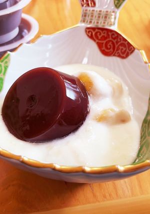 水羊羹フルーツヨーグルト-レシピのメイン写真