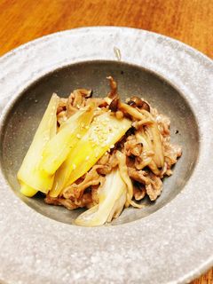 簡単!ネギと牛肉の焼肉のタレ炒め☆-レシピのメイン写真