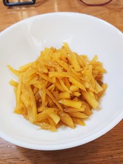 さつまいもバターきんぴら-レシピのメイン写真