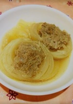 新玉ねぎの肉詰め-レシピのメイン写真