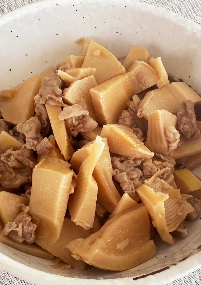 豚肉とたけのこの煮物-レシピのメイン写真