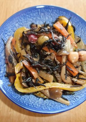 超アレンジ　我が家のひじきの煮物-レシピのメイン写真