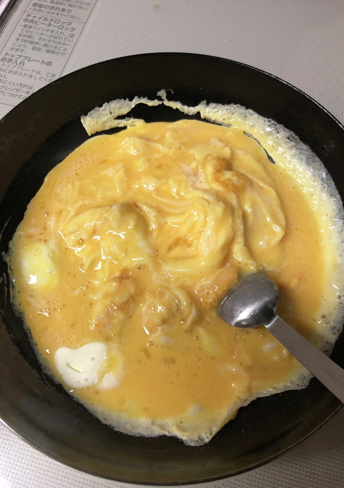 お弁当用・卵焼き（炒り卵）-レシピのメイン写真