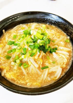 たっぷりもやしのあんかけ玉子うどん-レシピのメイン写真