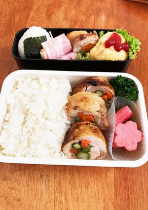 チキンロール弁-レシピのメイン写真