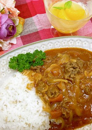 手づくりハヤシライス-レシピのメイン写真