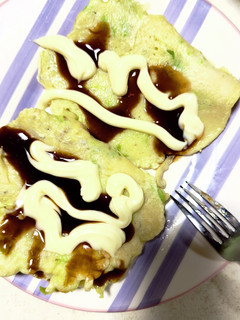 簡単!しらすとキャベツのお好み焼き♪-レシピのメイン写真