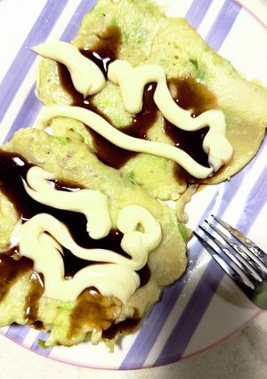 簡単！しらすとキャベツのお好み焼き♪-レシピのメイン写真