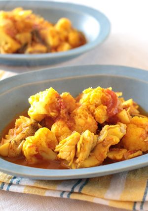 鱈とカリフラワーのスパイス煮-レシピのメイン写真