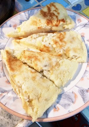 米粉活用　バナナホットケーキ-レシピのメイン写真