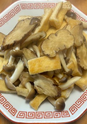 いぶりがっことしめじの炒め物-レシピのメイン写真