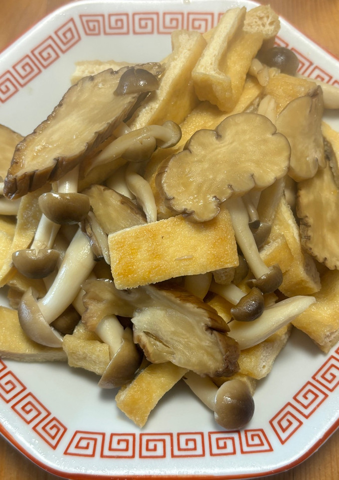 いぶりがっことしめじの炒め物-レシピのメイン写真