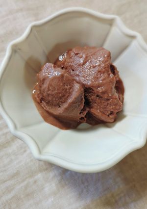 罪悪感なし♡お豆腐チョコアイス-レシピのメイン写真