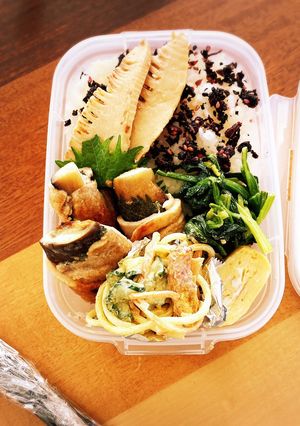 なすと大葉の肉巻きお弁当-レシピのメイン写真