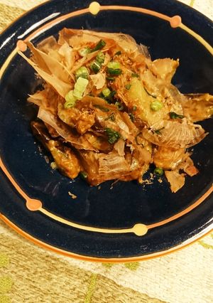 茄子のピーナッツ味噌炒め-レシピのメイン写真