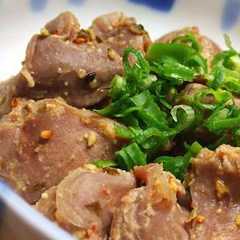 รูปของ 砂肝の七味 味噌あえ☆