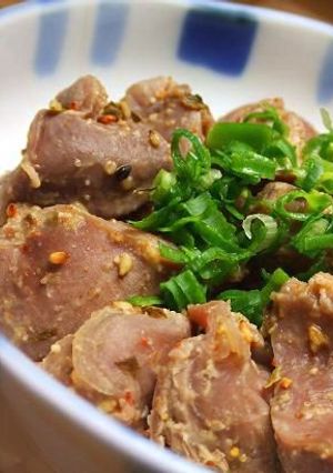 砂肝の七味 味噌あえ☆-レシピのメイン写真