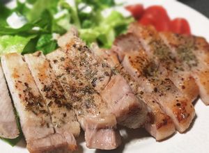 トンカツ用豚ロースを低温調理で-レシピのメイン写真